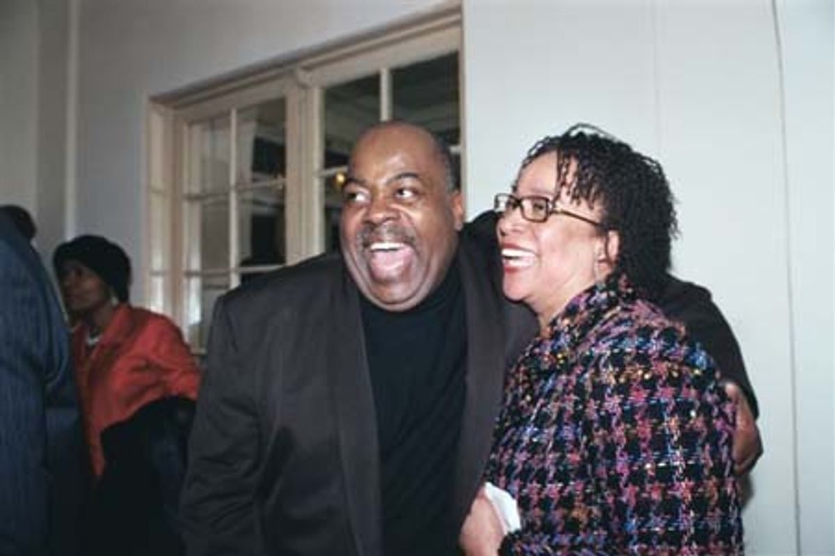 Reginald Vel Johnson with S. Epatha Merkeson at 